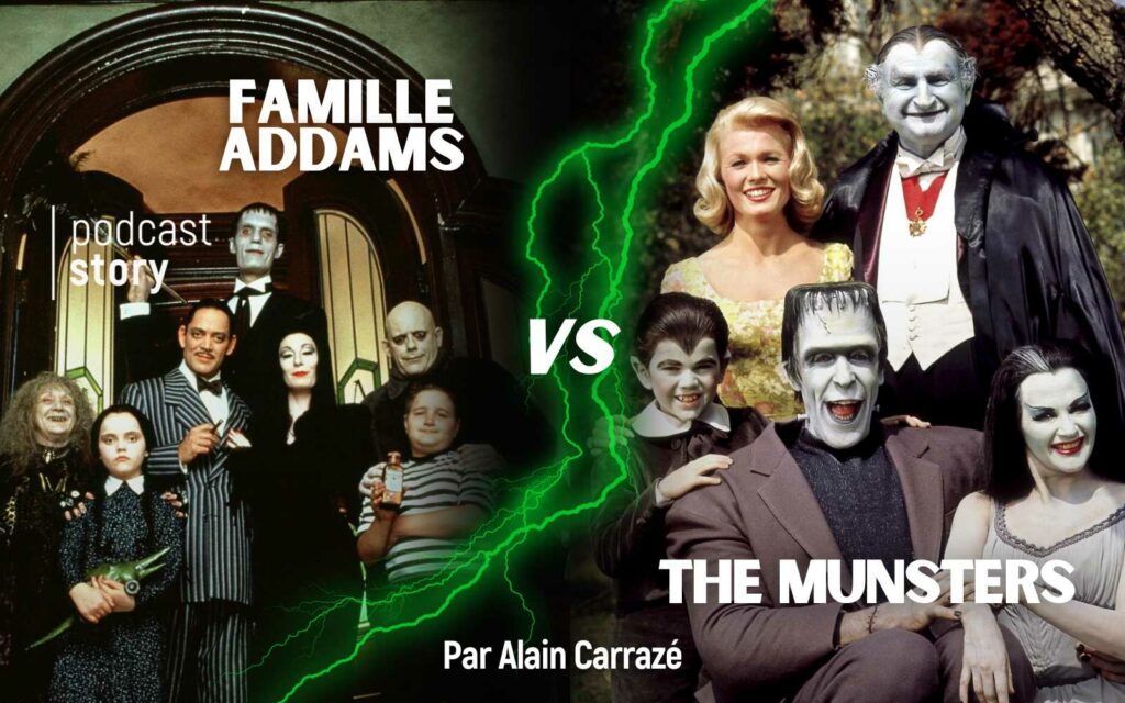 FAMILLE ADAMS THE MUNSTERS