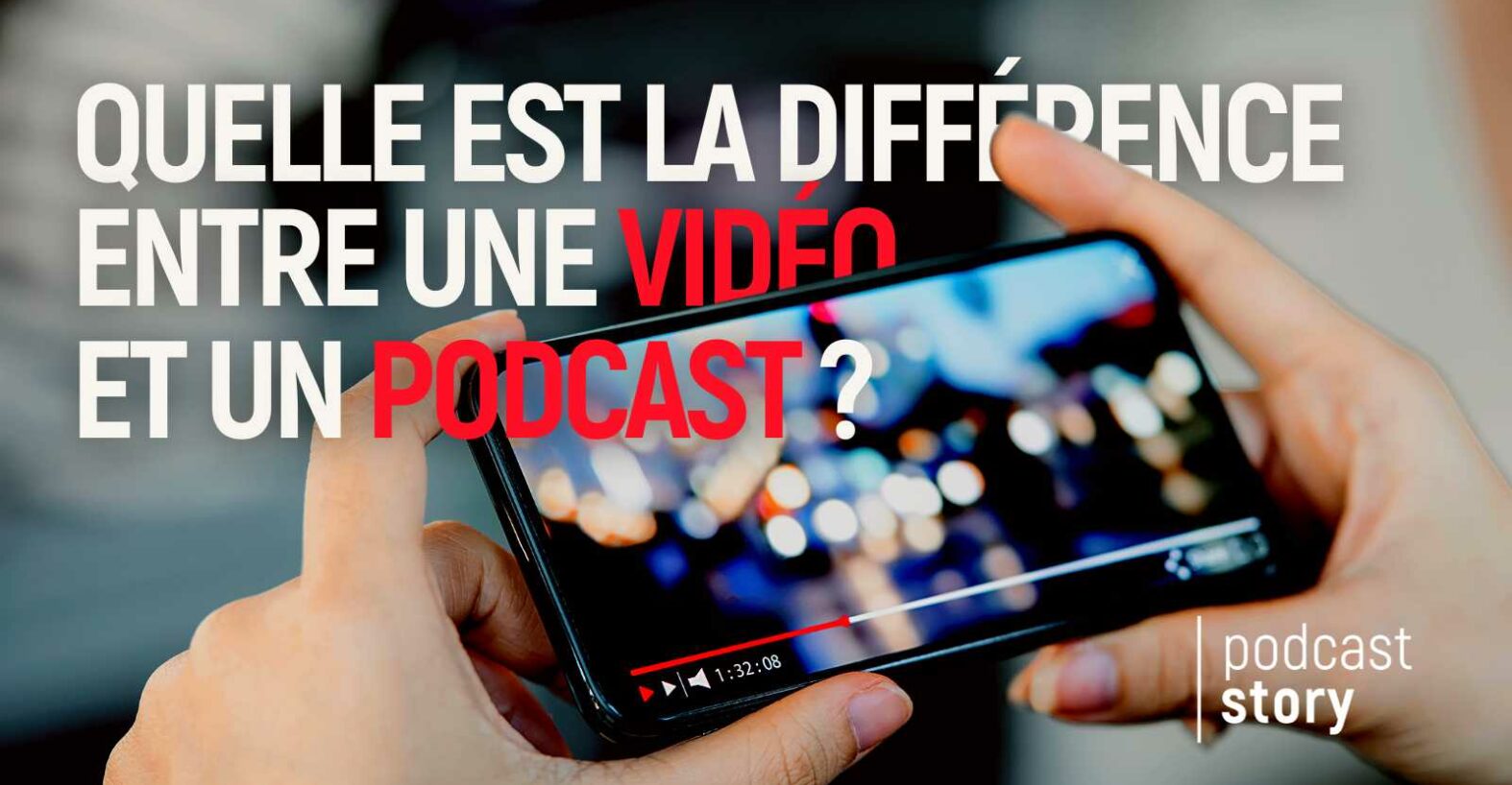 Quelle est la différence entre une vidéo et un podcast ?